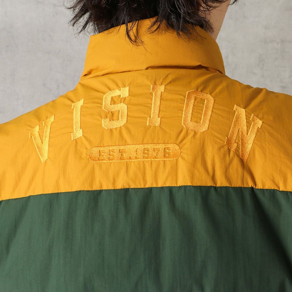 VISION STREET WEAR 中綿ナイロンベスト メンズ