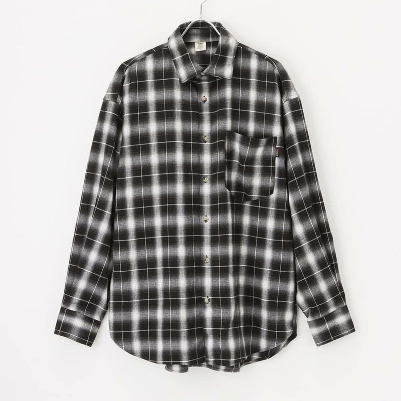[期間限定価格]【オンラインストア限定】POWER TO THE PEOPLE オンブレーチェックシャツ メンズ商品画像-2