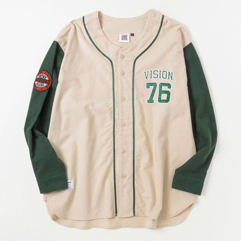 【オンラインストア限定】VISION STREET WEAR 長袖ベースボールネルシャツ メンズ商品画像-6