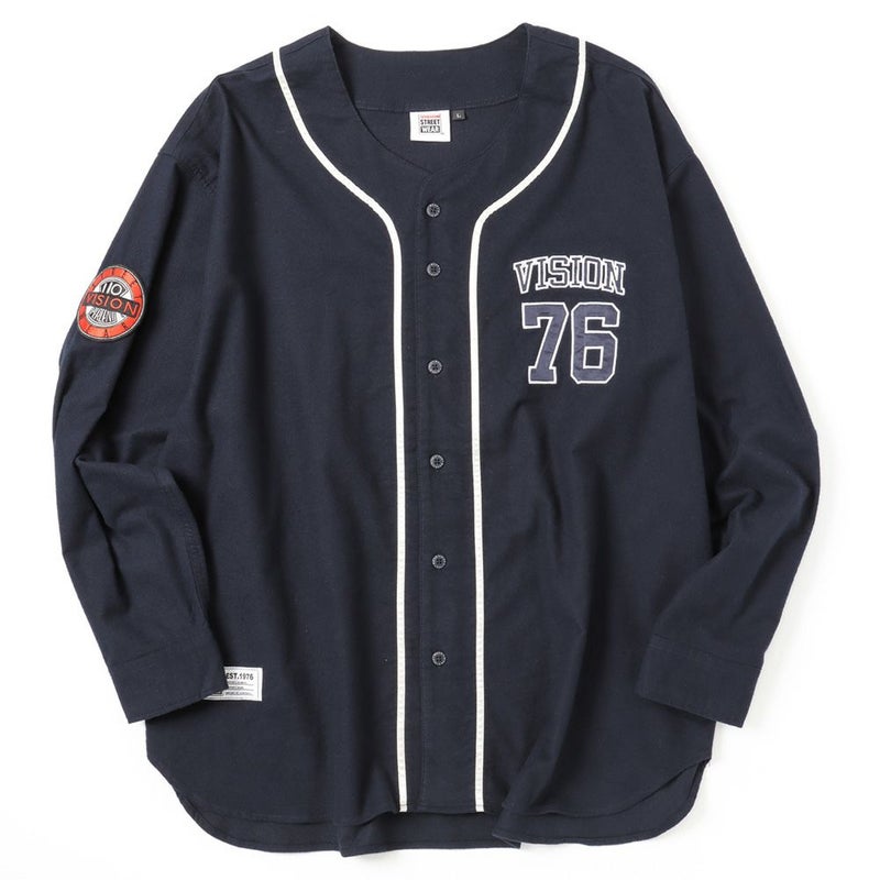 【オンラインストア限定】VISION STREET WEAR 長袖ベースボールネルシャツ メンズ商品画像-8