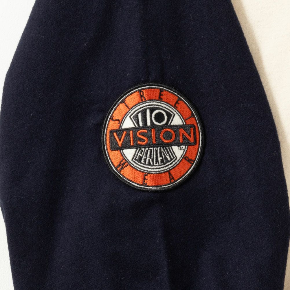 VISION STREET WEAR 長袖ベースボールネルシャツ メンズ