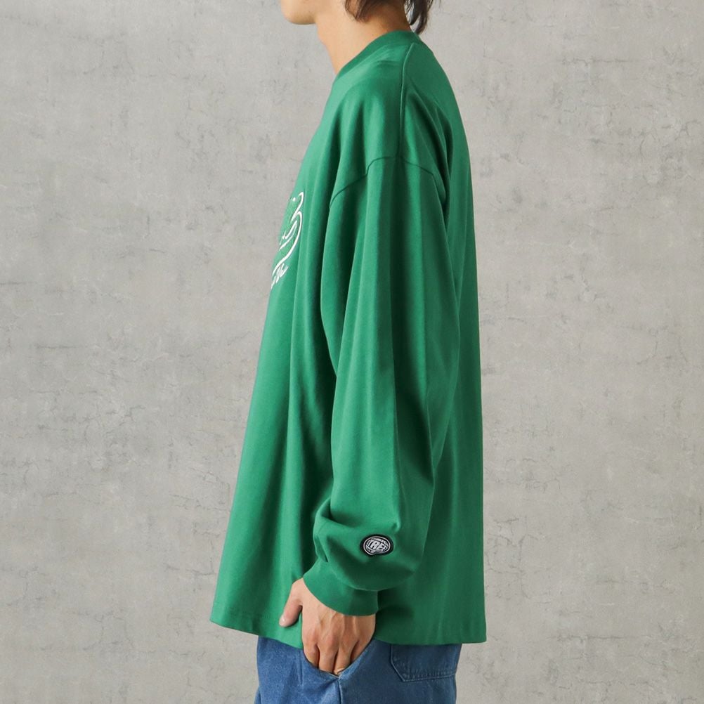 VISION STREET WEAR サガラモックネックロングスリーブTシャツ メンズ