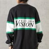[期間限定価格]VISION STREET WEAR リブライン切替ロングスリーブTシャツ メンズ商品サムネイル-5