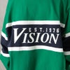 [期間限定価格]VISION STREET WEAR リブライン切替ロングスリーブTシャツ メンズ商品サムネイル-15