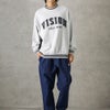 [期間限定価格]VISION STREET WEAR リブラインアーチロゴワッペントレーナー メンズ商品サムネイル-7