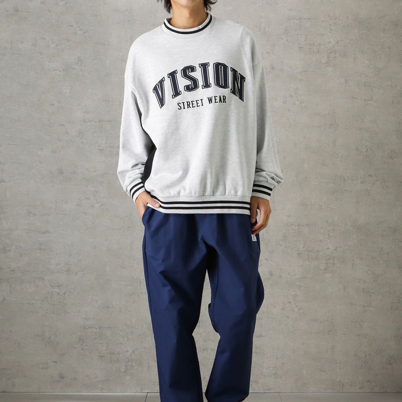 [期間限定価格]VISION STREET WEAR リブラインアーチロゴワッペントレーナー メンズ商品画像-7