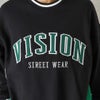 [期間限定価格]VISION STREET WEAR リブラインアーチロゴワッペントレーナー メンズ商品サムネイル-13