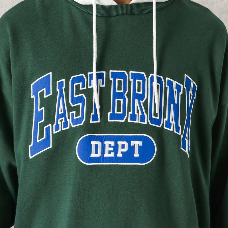 [期間限定価格]NAVY カレッジロゴフェイクレイヤードパーカー メンズ商品画像-15