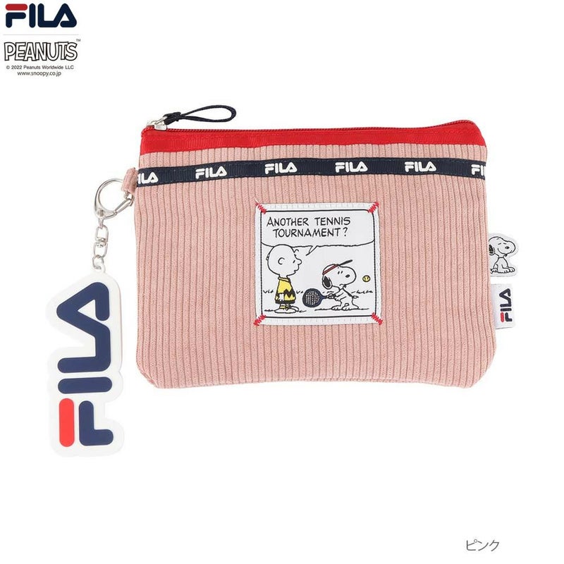 [期間限定価格]【オンラインストア限定】FILA×PEANUTS SNOOPY コーデュロイポーチ商品画像-2