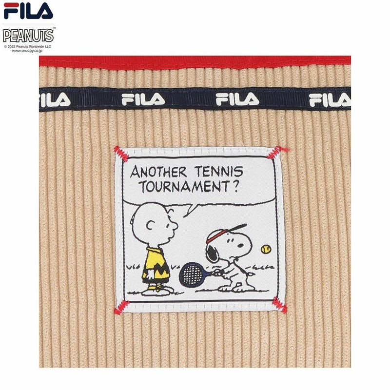 【オンラインストア限定】FILA×PEANUTS SNOOPY コーデュロイポーチ商品画像-4