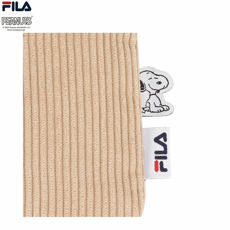 [期間限定価格]【オンラインストア限定】FILA×PEANUTS SNOOPY コーデュロイポーチ商品画像-6