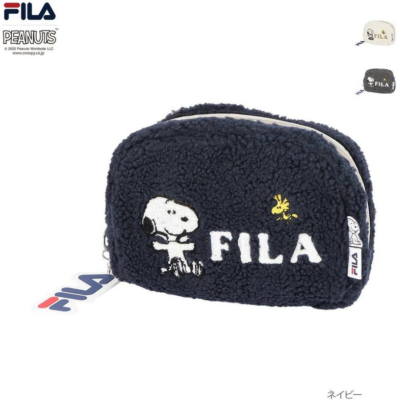 [期間限定価格]【オンラインストア限定】FILA×PEANUTS SNOOPY ボアマルチポーチ商品画像-1