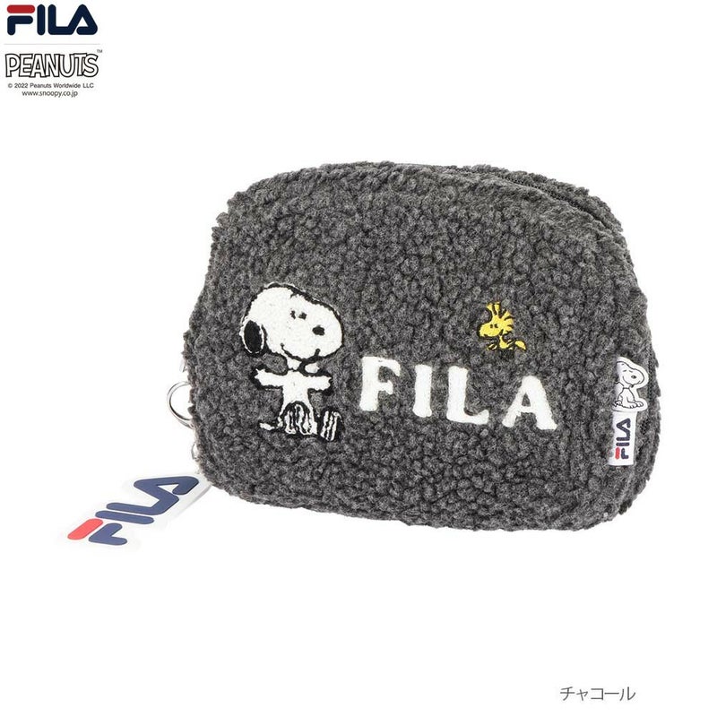 【オンラインストア限定】FILA×PEANUTS SNOOPY ボアマルチポーチ商品画像-3