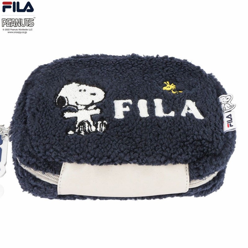 [期間限定価格]【オンラインストア限定】FILA×PEANUTS SNOOPY ボアマルチポーチ商品画像-6