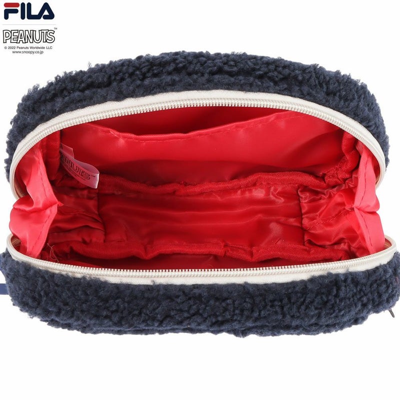 [期間限定価格]【オンラインストア限定】FILA×PEANUTS SNOOPY ボアマルチポーチ商品画像-9