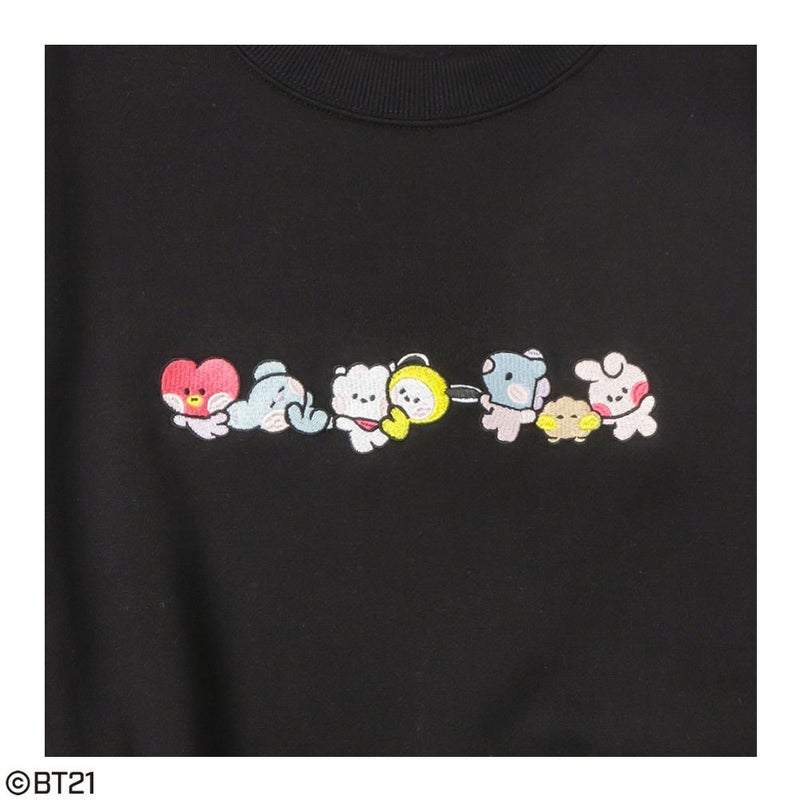 【アクリルチャーム付き】BT21 minini アソートトレーナー レディース商品画像-8