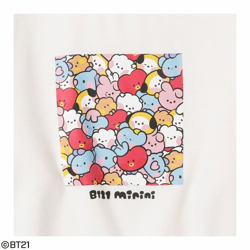 【アクリルチャーム付き】BT21 minini アソートトレーナー レディース商品画像-9