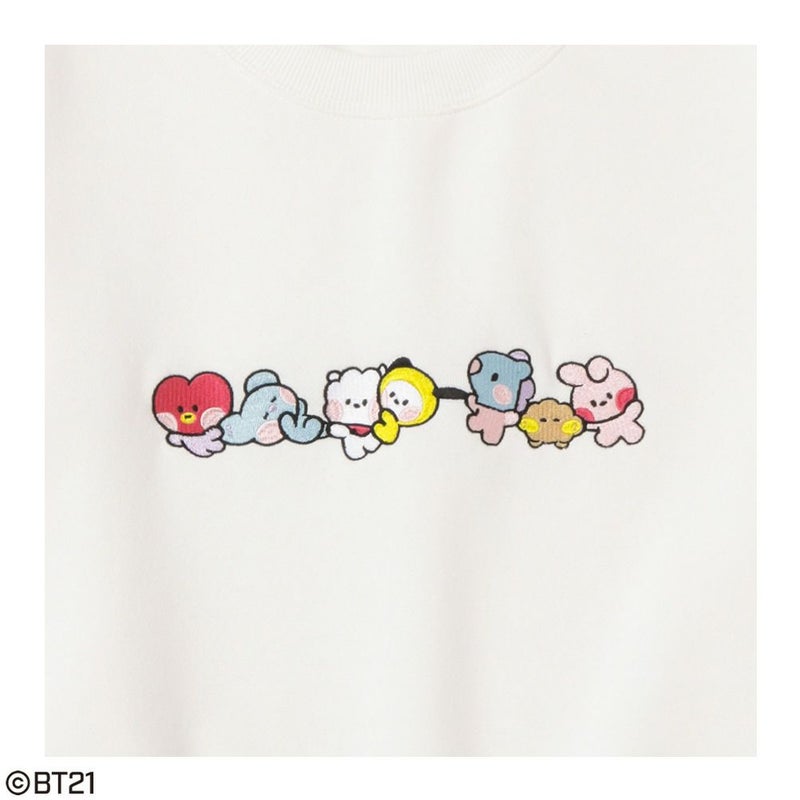 【アクリルチャーム付き】BT21 minini アソートトレーナー レディース商品画像-10