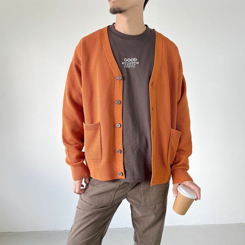 [期間限定価格]GOOD CREW Vネックカーディガン メンズ商品画像-12