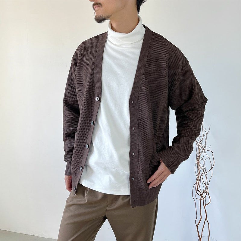 [期間限定価格]GOOD CREW Vネックカーディガン メンズ商品画像-17