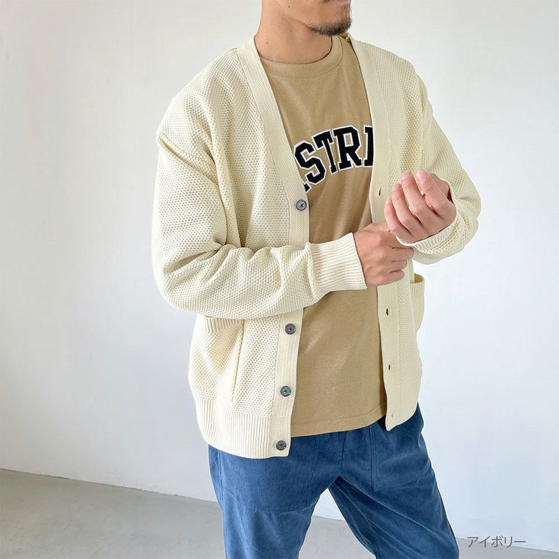 GOOD CREW Vネックカーディガン メンズ商品画像-26