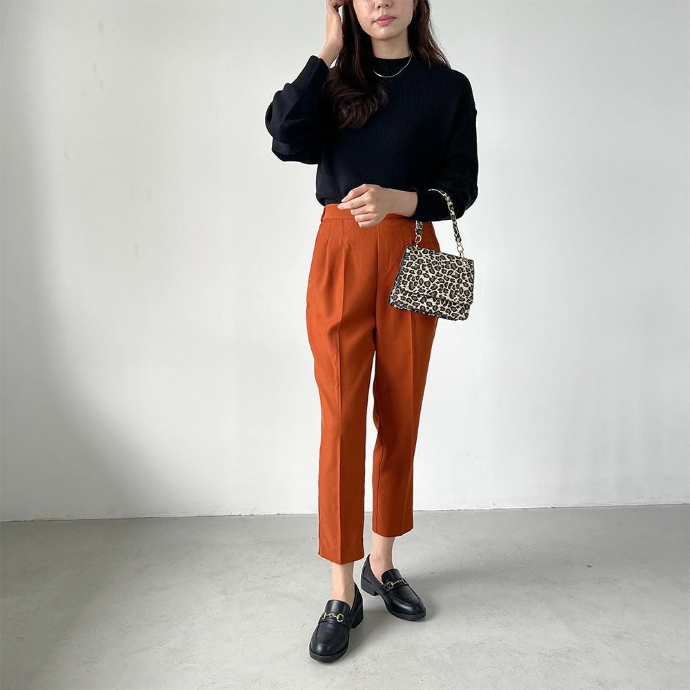 GOOD CREW センタープレスカラーパンツ レディース