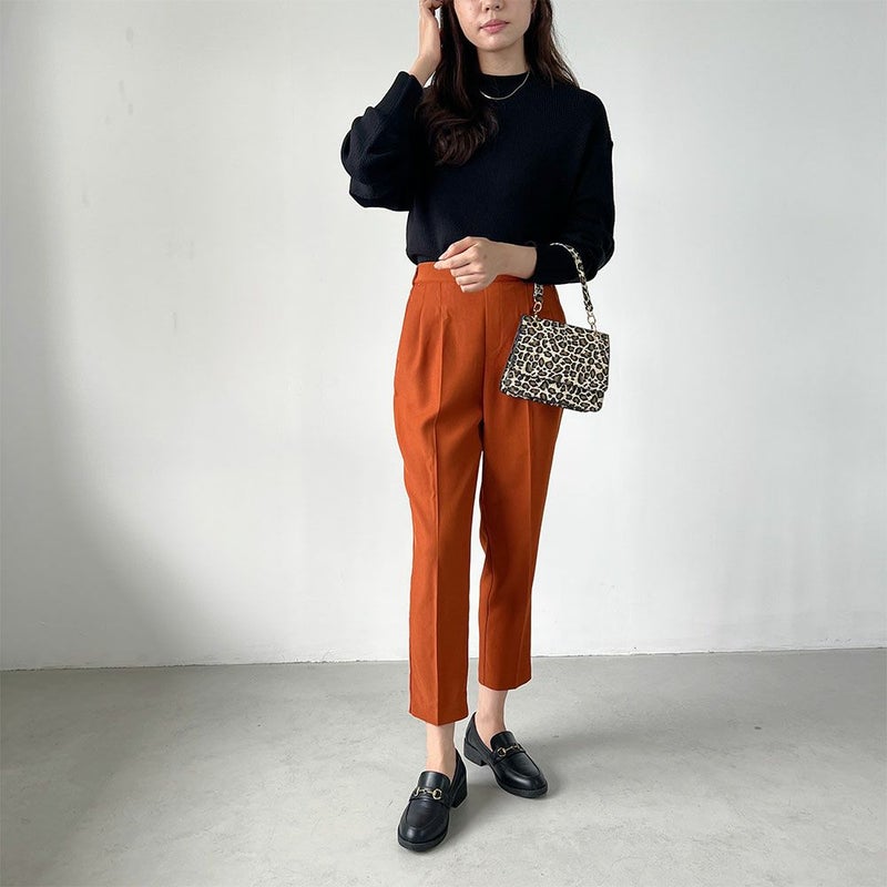 [期間限定価格]GOOD CREW センタープレスカラーパンツ レディース商品画像-5