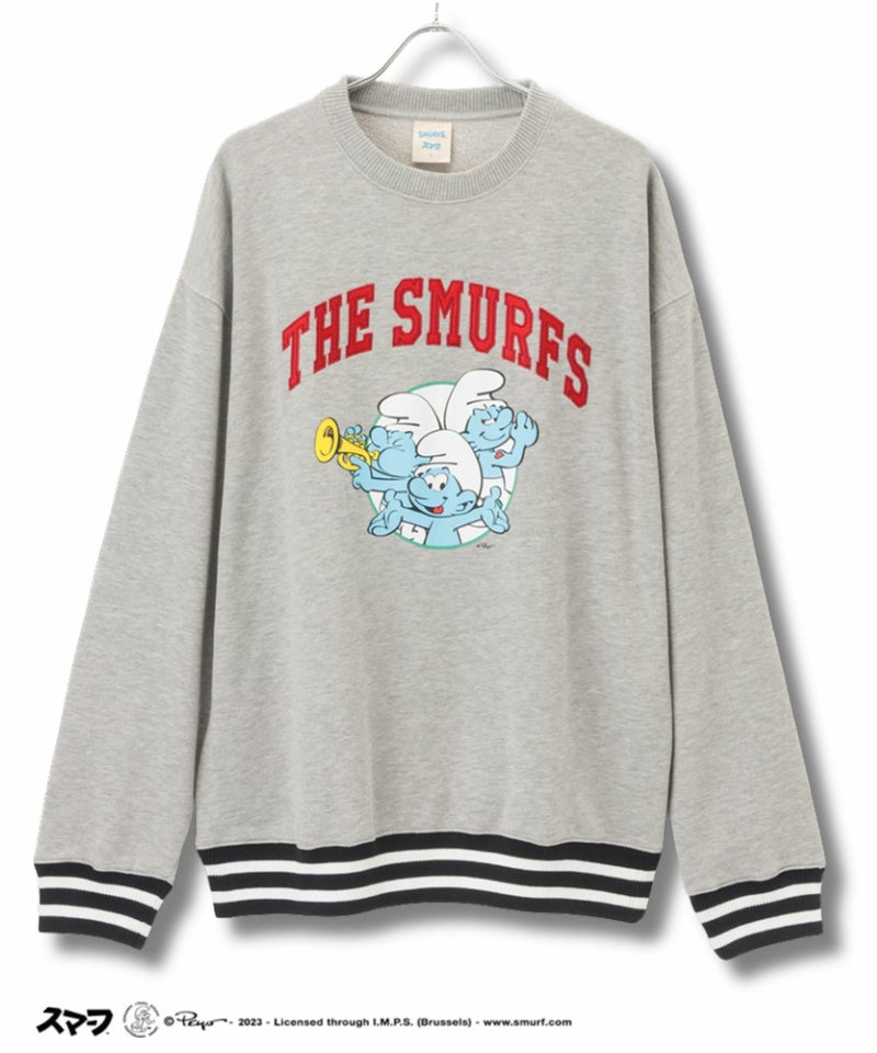 【オンラインストア限定】Smurf スマーフ リブライントレーナー メンズ商品画像-1