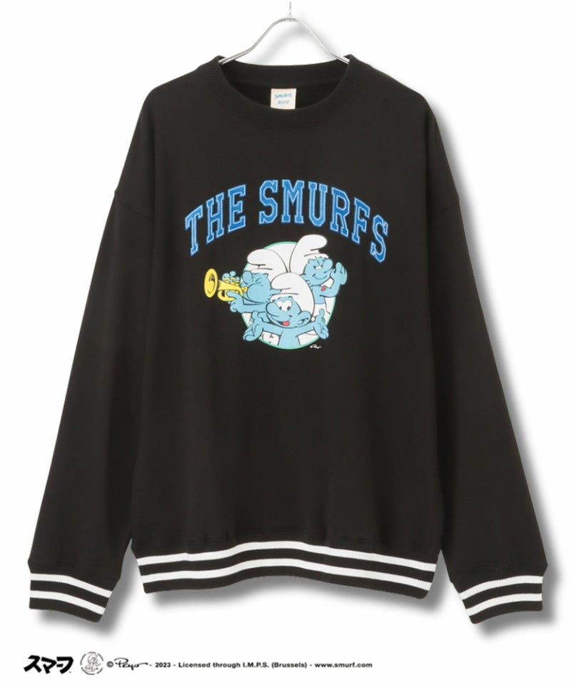 【オンラインストア限定】Smurf スマーフ リブライントレーナー メンズ商品画像-2