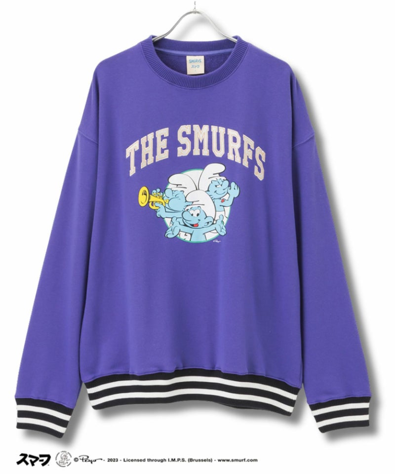 [期間限定価格]【オンラインストア限定】Smurf スマーフ リブライントレーナー メンズ商品画像-4