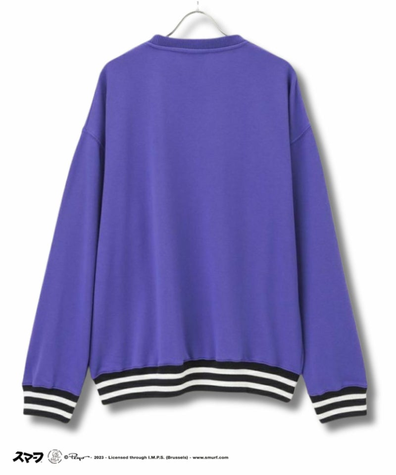 [期間限定価格]【オンラインストア限定】Smurf スマーフ リブライントレーナー メンズ商品画像-5
