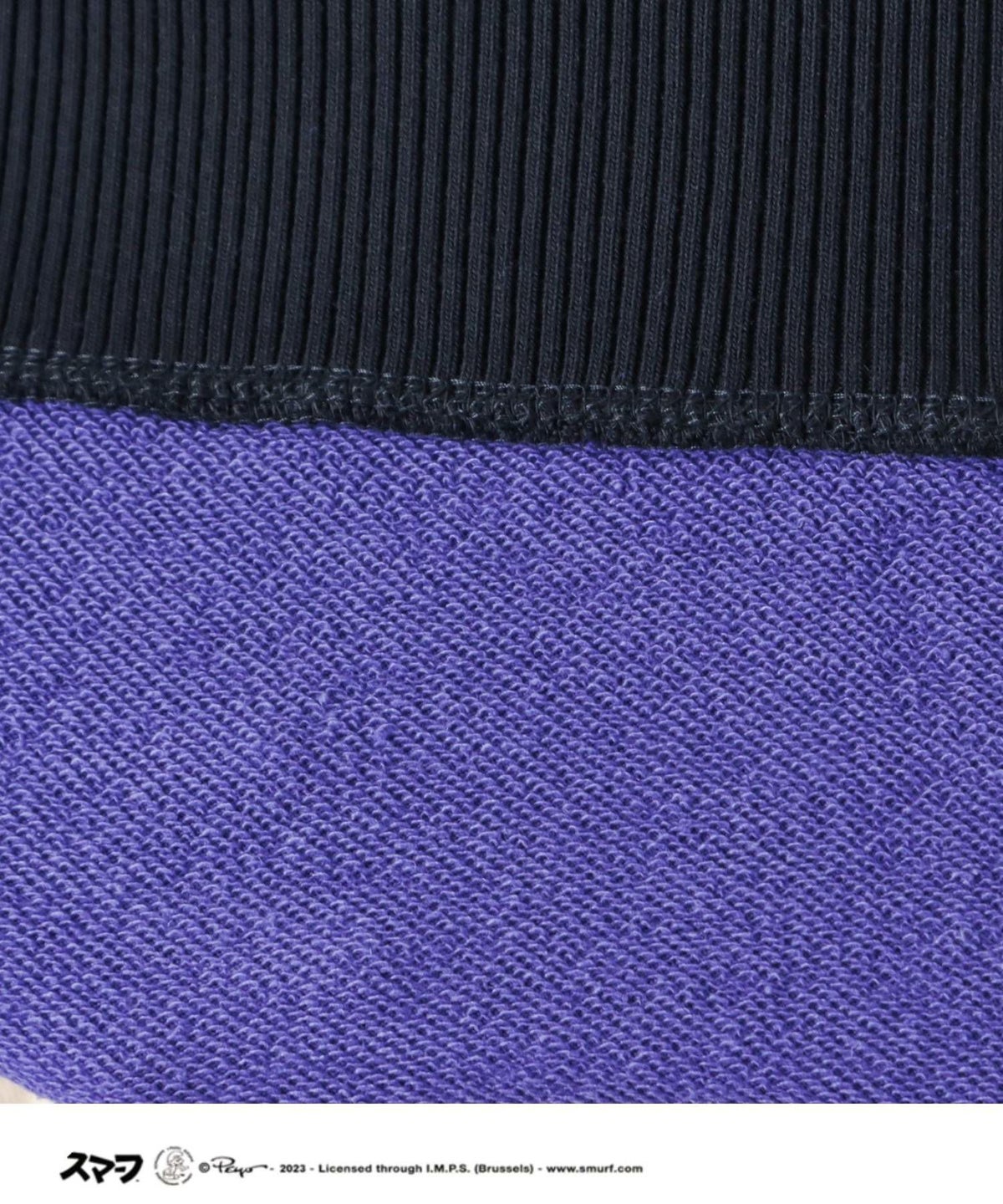 Smurf スマーフ リブライントレーナー メンズ