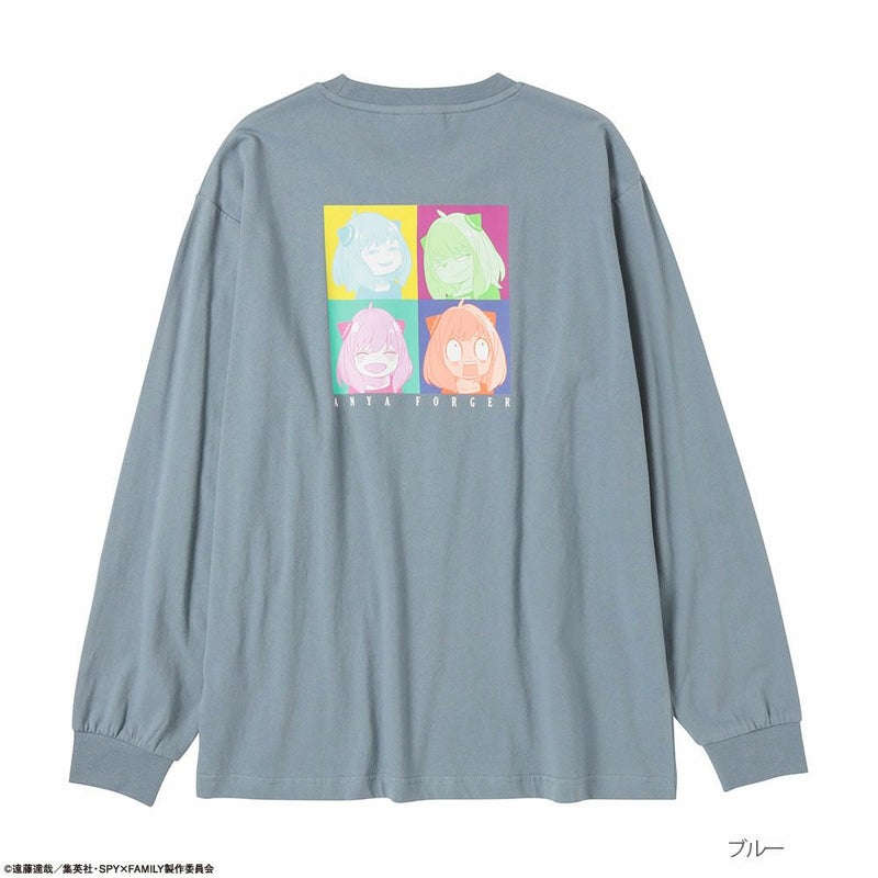 SPY×FAMILY スパイファミリー プリントロングスリーブTシャツ メンズ商品画像-11