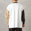 [期間限定価格]【オンラインストア限定】Goodwear 袖配色スーパービッグシルエット ポケット付きロングスリーブTシャツ メンズ商品サムネイル-5