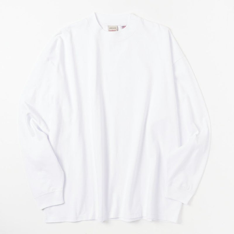 [期間限定価格]【オンラインストア限定】Goodwear スーパービッグシルエット ハイネックロングスリーブTシャツ メンズ商品画像-2
