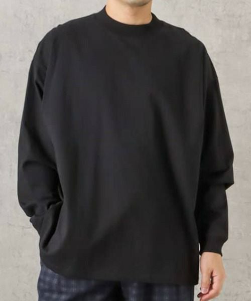 Goodwear スーパービッグシルエット ハイネックロングスリーブTシャツ メンズ