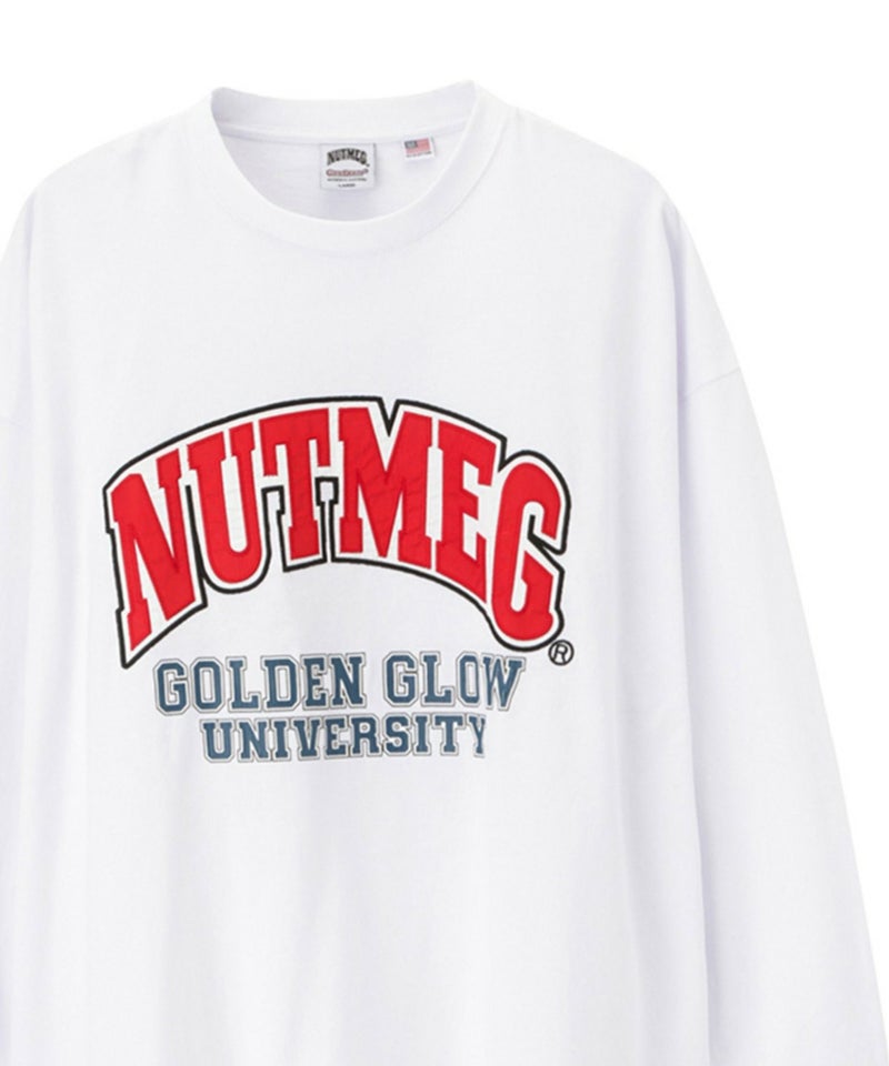 [期間限定価格]【オンラインストア限定】Goodwear x NUTMEG スーパービッグシルエット ロゴロングスリーブTシャツ メンズ商品画像-2