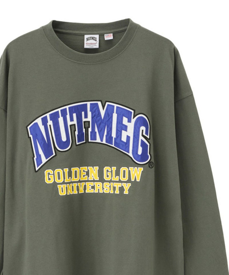 [期間限定価格]【オンラインストア限定】Goodwear x NUTMEG スーパービッグシルエット ロゴロングスリーブTシャツ メンズ商品画像-4