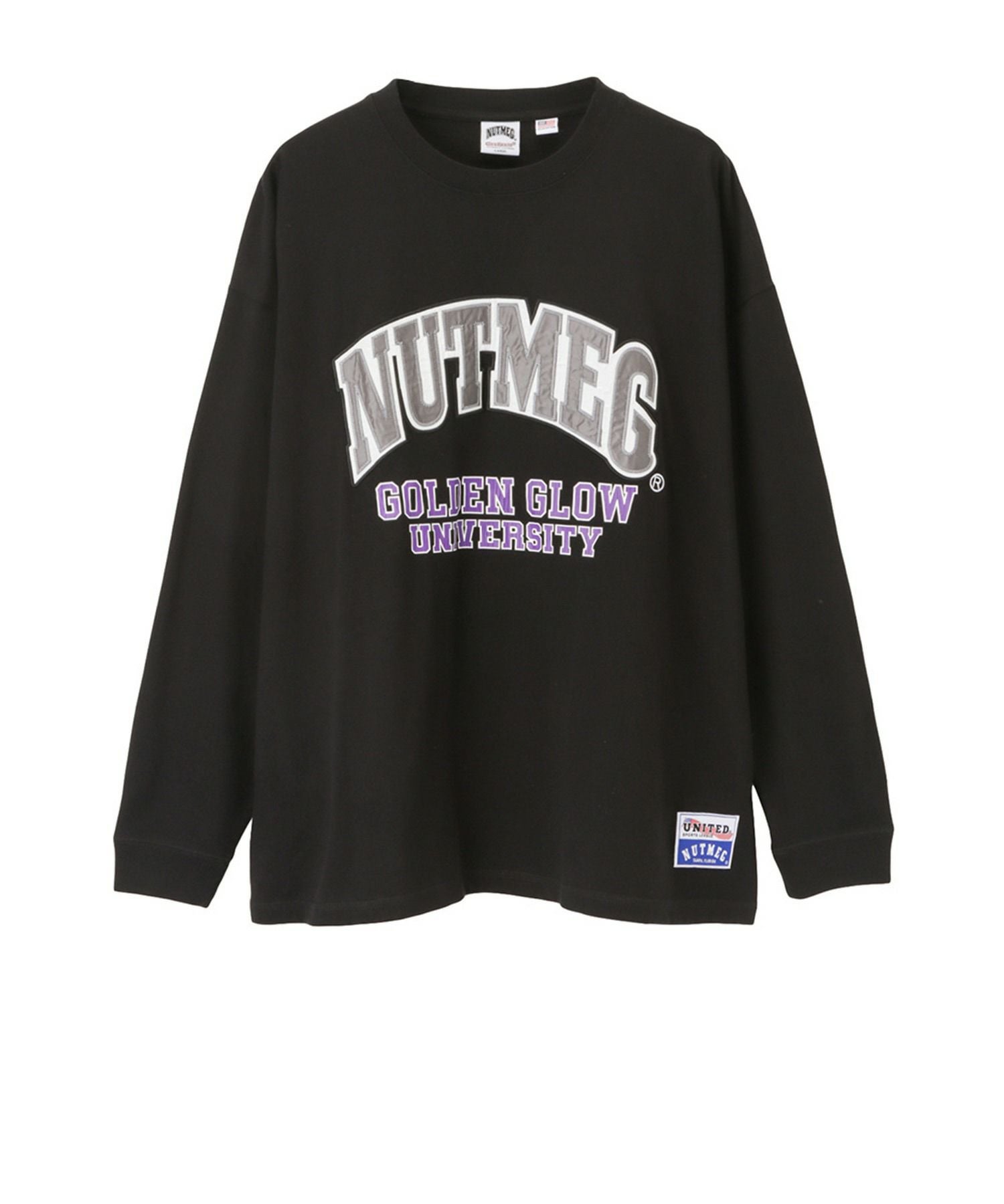 Goodwear x NUTMEG スーパービッグシルエット ロゴロングスリーブT