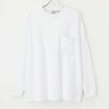 [期間限定価格]【オンラインストア限定】Goodwear 袖リブスーパービッグシルエット 胸ポケット付きロングスリーブTシャツ メンズ商品サムネイル-2