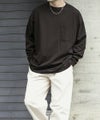 [期間限定価格]【オンラインストア限定】Goodwear 袖リブスーパービッグシルエット 胸ポケット付きロングスリーブTシャツ メンズ商品サムネイル-8