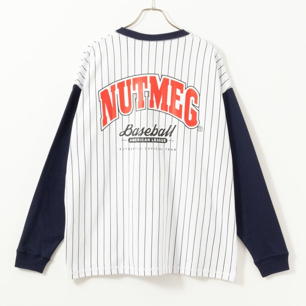 Goodwear x NUTMEG スーパービッグシルエット ロゴロングスリーブTシャツ メンズ