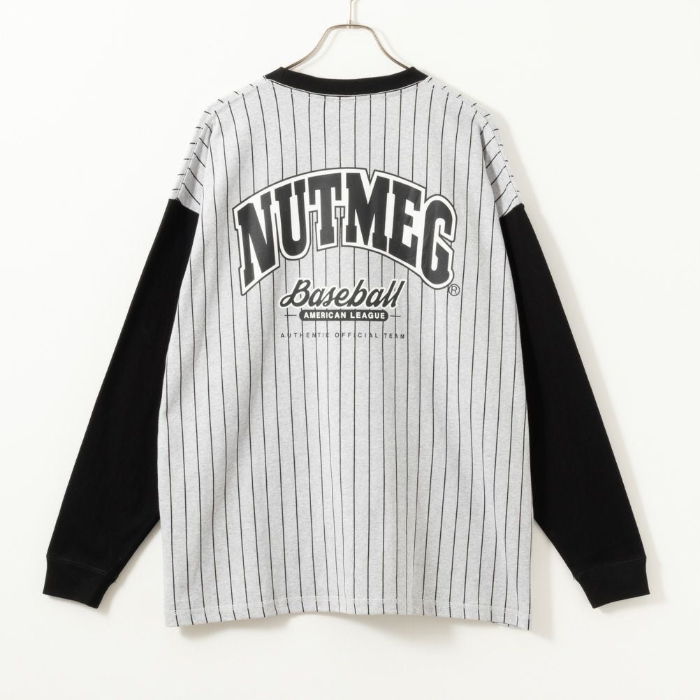 Goodwear x NUTMEG スーパービッグシルエット ロゴロングスリーブTシャツ メンズ