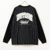 [期間限定価格]【オンラインストア限定】Goodwear x NUTMEG スーパービッグシルエット ロゴロングスリーブTシャツ メンズ商品サムネイル-4