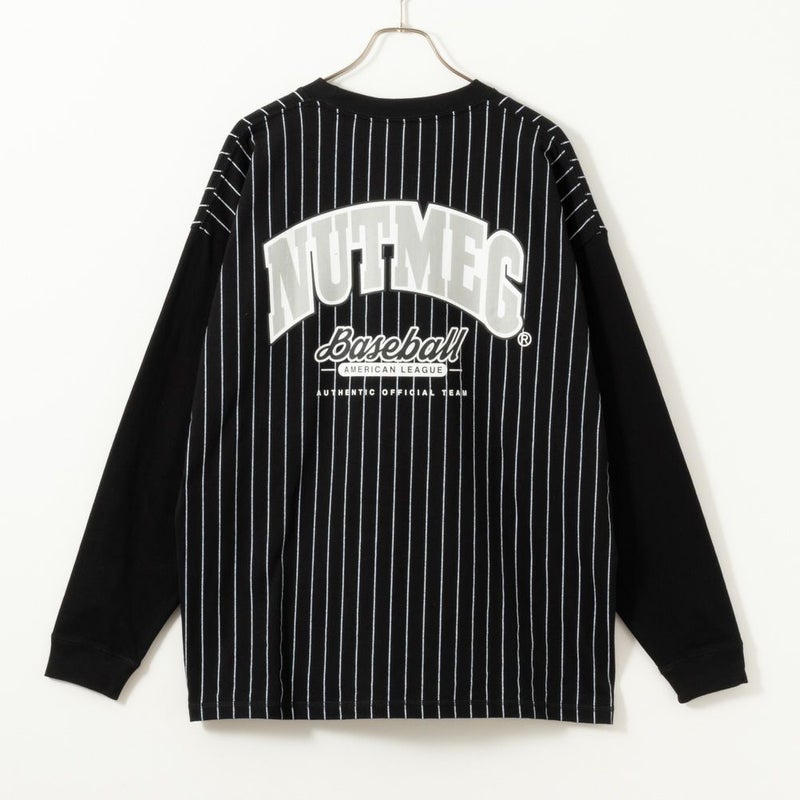 [期間限定価格]【オンラインストア限定】Goodwear x NUTMEG スーパービッグシルエット ロゴロングスリーブTシャツ メンズ商品画像-4