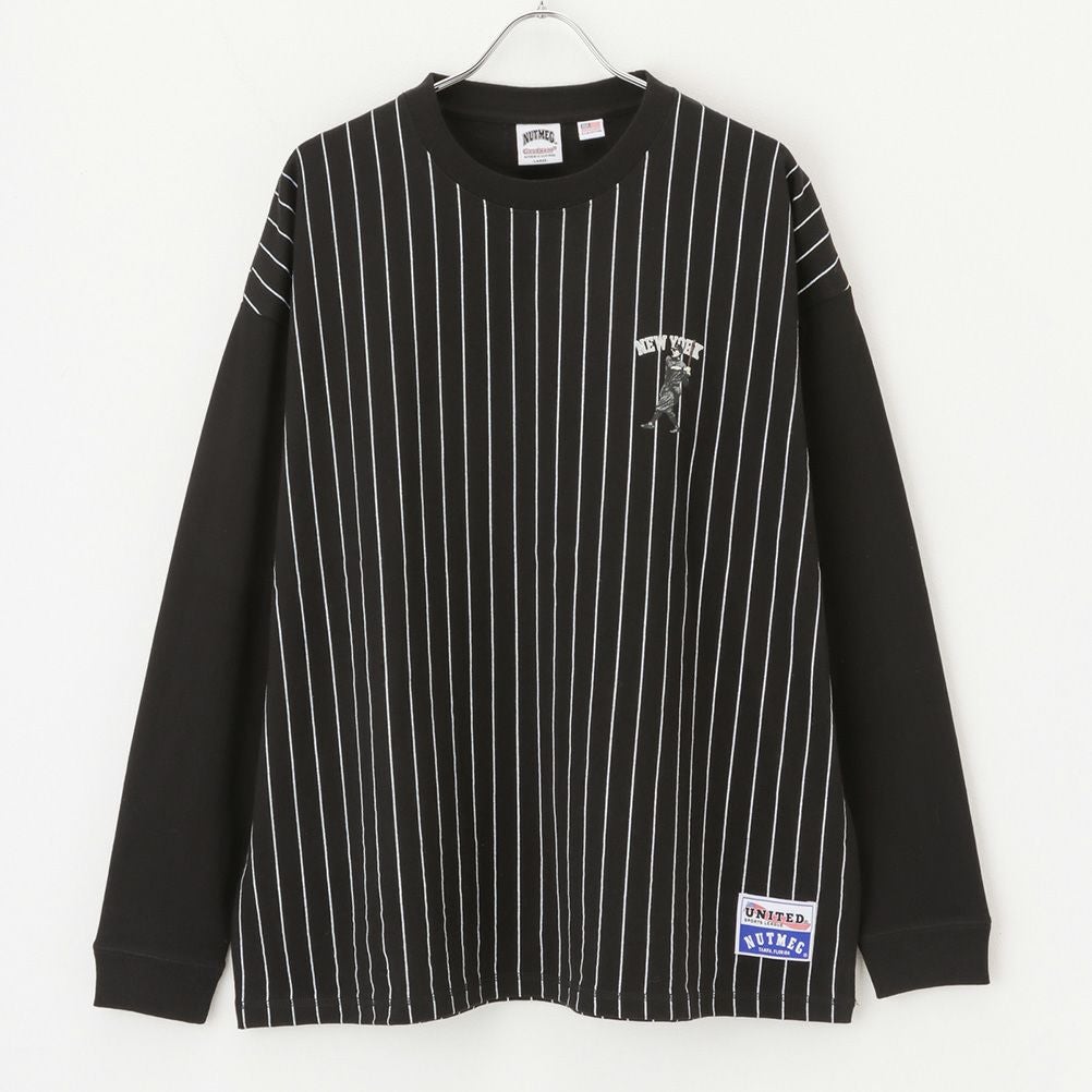 Goodwear x NUTMEG スーパービッグシルエット ロゴロングスリーブTシャツ メンズ