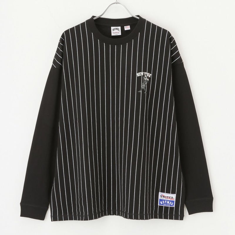 [期間限定価格]【オンラインストア限定】Goodwear x NUTMEG スーパービッグシルエット ロゴロングスリーブTシャツ メンズ商品画像-8