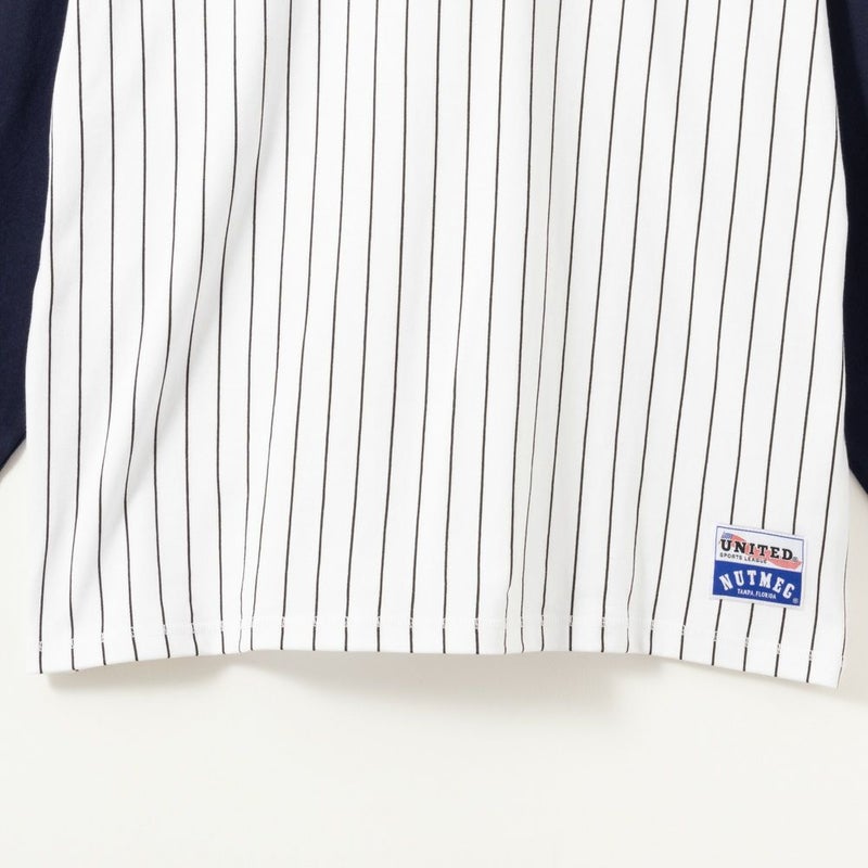 [期間限定価格]【オンラインストア限定】Goodwear x NUTMEG スーパービッグシルエット ロゴロングスリーブTシャツ メンズ商品画像-11