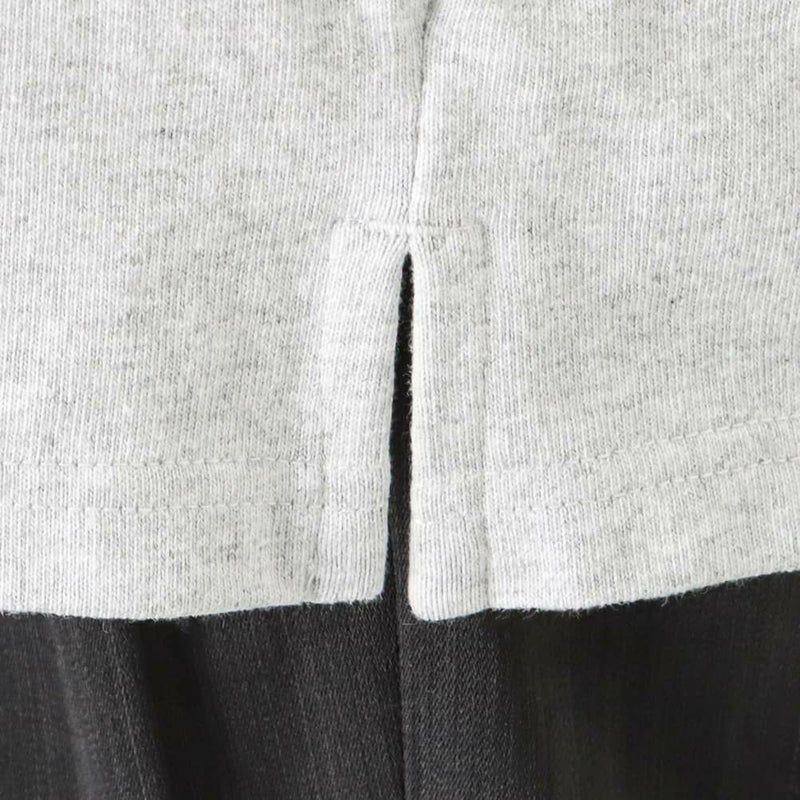 [期間限定価格]【オンラインストア限定】Goodwear ヘンリーネック袖配色スーパービッグシルエット ロングスリーブTシャツ メンズ商品画像-5