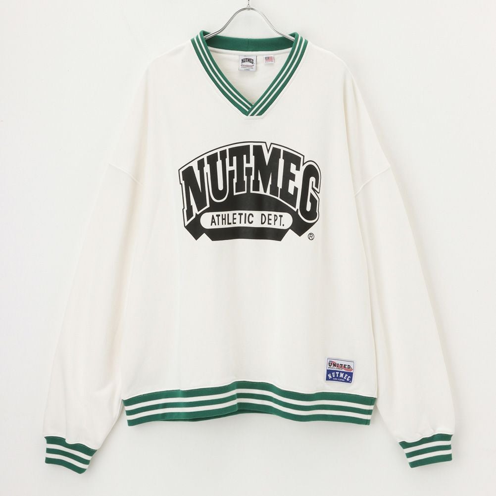 Goodwear x NUTMEG Vネック ビッグトレーナー メンズ